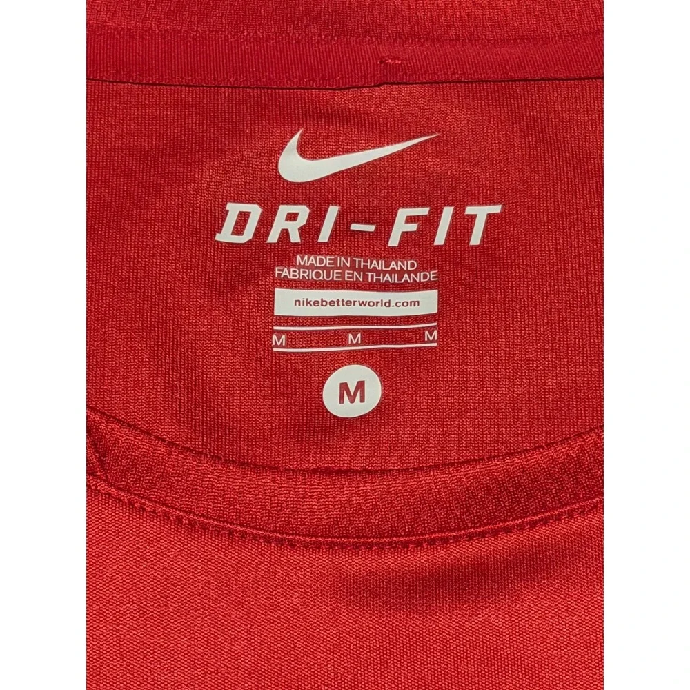 Nike US Soccer Federation Training Jersey Mens Medium Red World Cup Fútbol